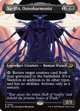 Xu-Ifit, Osteoharmonist (Borderless) (EOE-294) [Edge of Eternities] Foil