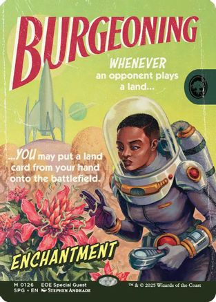 Burgeoning (Showcase) (SPG-126) [Special Guests]