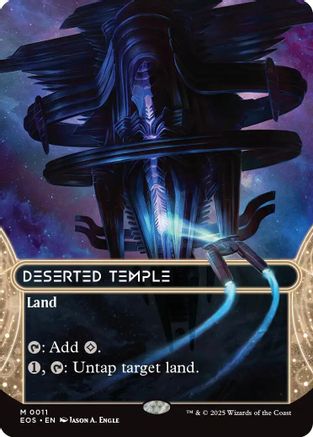 Deserted Temple (EOS-011) (Borderless) [Edge of Eternities: Stellar Sights]