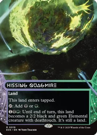 Hissing Quagmire (EOS-019) (Borderless) [Edge of Eternities: Stellar Sights]