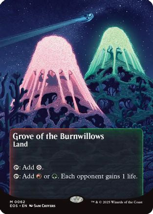 Grove of the Burnwillows (EOS-062) (Borderless) [Edge of Eternities: Stellar Sights]