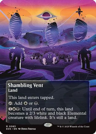 Shambling Vent (EOS-083) (Borderless) [Edge of Eternities: Stellar Sights]