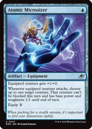 Atomic Microsizer (EOE-047) [Edge of Eternities] Foil