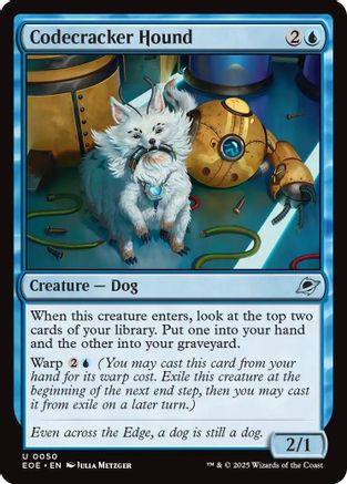 Codecracker Hound (EOE-050) [Edge of Eternities]