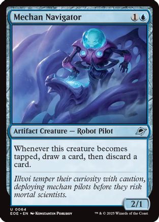 Mechan Navigator (EOE-064) [Edge of Eternities] Foil