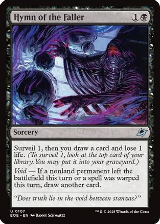 Hymn of the Faller (EOE-107) [Edge of Eternities] Foil