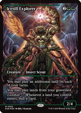 Icetill Explorer (Showcase) (EOE-362) [Edge of Eternities] Foil