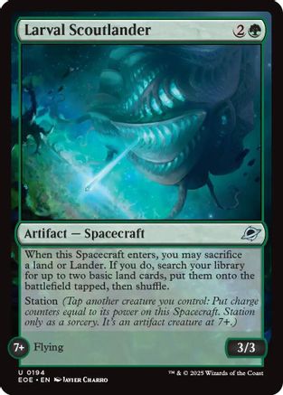 Larval Scoutlander (EOE-194) [Edge of Eternities]