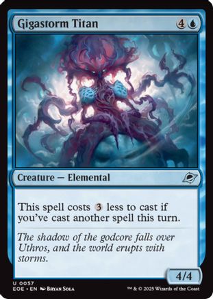 Gigastorm Titan (EOE-057) [Edge of Eternities]