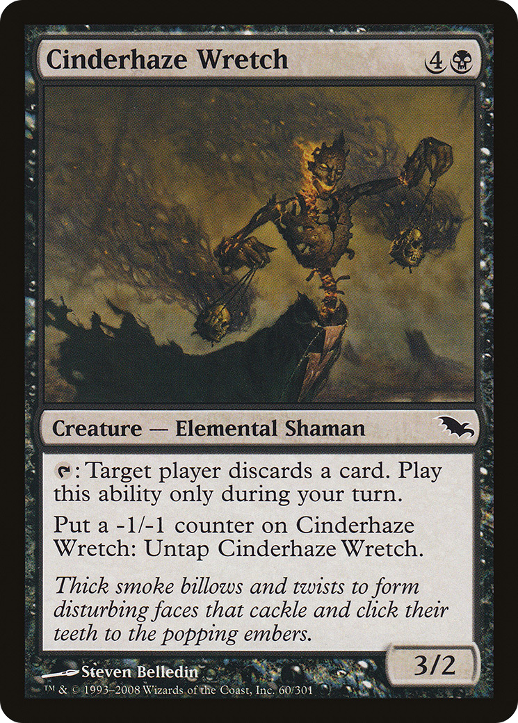 Cinderhaze Wretch (SHM-060) [Shadowmoor] Foil