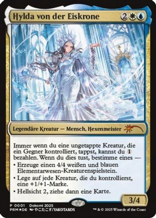 Hylda of the Icy Crown (German) (UMP-001) [Unique and Miscellaneous Promos] Foil