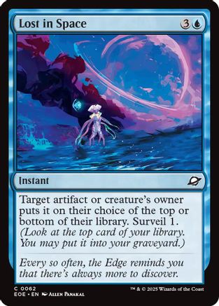 Lost In Space (EOE-062) [Edge of Eternities] Foil
