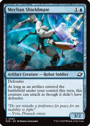 Mechan Shieldmate (EOE-065) [Edge of Eternities]