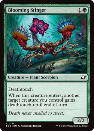 Blooming Stinger (EOE-174) [Edge of Eternities]