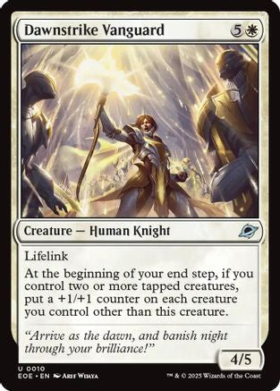 Dawnstrike Vanguard (EOE-010) [Edge of Eternities]