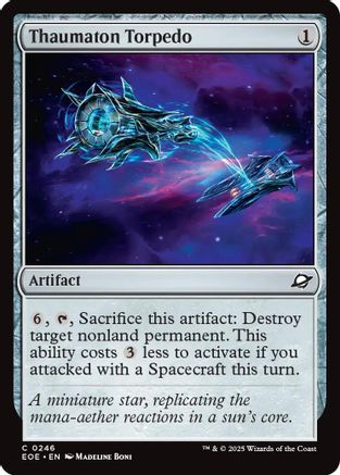 Thaumaton Torpedo (EOE-246) [Edge of Eternities] Foil
