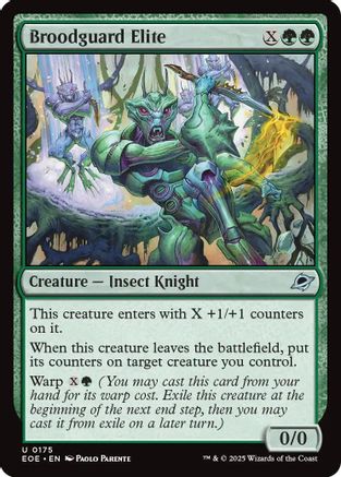 Broodguard Elite (EOE-175) [Edge of Eternities] Foil