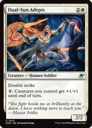 Dual-Sun Adepts (EOE-012) [Edge of Eternities] Foil