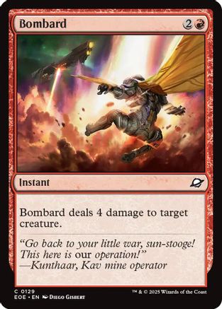 Bombard (EOE-129) [Edge of Eternities] Foil
