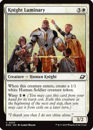 Knight Luminary (EOE-023) [Edge of Eternities]