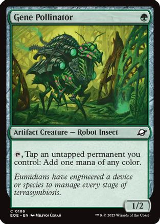 Gene Pollinator (EOE-186) [Edge of Eternities] Foil