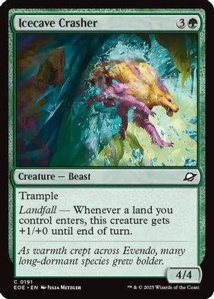 Icecave Crasher (EOE-191) [Edge of Eternities] Foil