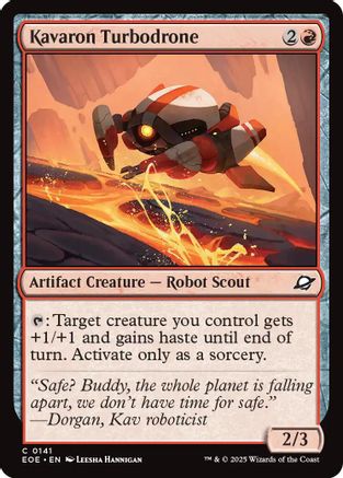 Kavaron Turbodrone (EOE-141) [Edge of Eternities] Foil