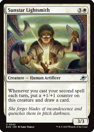 Sunstar Lightsmith (EOE-042) [Edge of Eternities] Foil