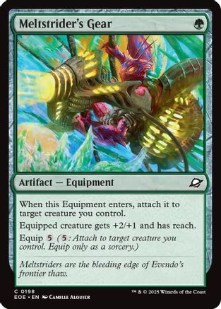 Meltstrider's Gear (EOE-198) [Edge of Eternities] Foil