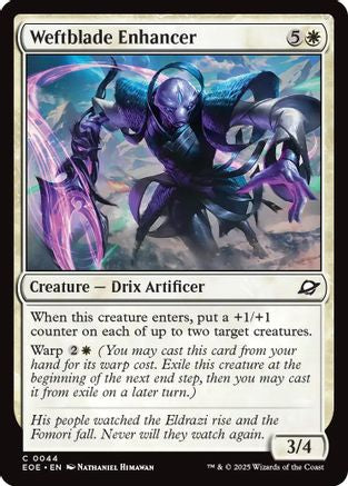 Weftblade Enhancer (EOE-044) [Edge of Eternities] Foil