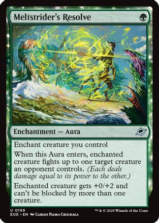 Meltstrider's Resolve (EOE-199) [Edge of Eternities] Foil