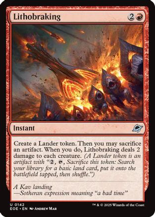 Lithobraking (EOE-142) [Edge of Eternities]