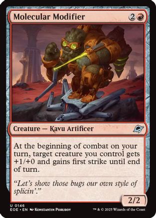 Molecular Modifier (EOE-146) [Edge of Eternities] Foil