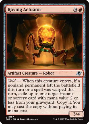 Roving Actuator (EOE-157) [Edge of Eternities] Foil