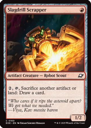Slagdrill Scrapper (EOE-160) [Edge of Eternities]