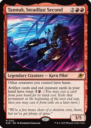 Tannuk, Steadfast Second (EOE-162) [Edge of Eternities]