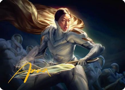 Cosmogrand Zenith Art Card (Gold-Stamped Signature) (AAEOE-002) [Art Series: Edge of Eternities]