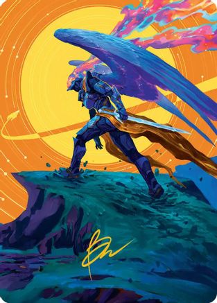 Astelli Reclaimer Art Card (Gold-Stamped Signature) (AAEOE-036) [Art Series: Edge of Eternities]