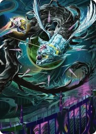 Quantum Riddler Art Card (AAEOE-039) [Art Series: Edge of Eternities]