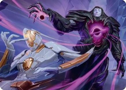 Lightless Evangel Art Card (AAEOE-015) [Art Series: Edge of Eternities]