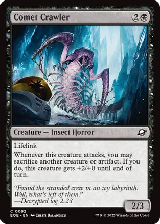 Comet Crawler (EOE-092) [Edge of Eternities] Foil