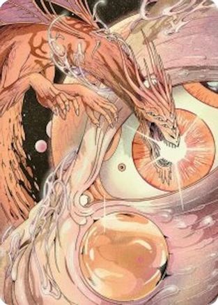 Nova Hellkite Art Card (40/54) (AAEOE-040) [Art Series: Edge of Eternities]
