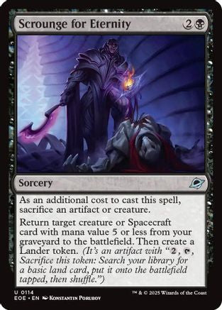 Scrounge for Eternity (EOE-114) [Edge of Eternities]