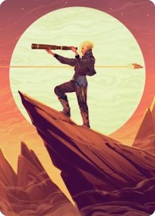 Sami, Wildcat Captain Art Card (AAEOE-037) [Art Series: Edge of Eternities]