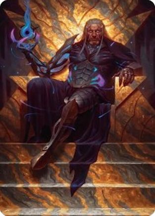 Tezzeret, Cruel Captain Art Card (1/54) (AAEOE-001) [Art Series: Edge of Eternities]