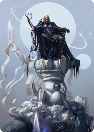 Tezzeret, Cruel Captain Art Card (35/54) (AAEOE-035) [Art Series: Edge of Eternities]