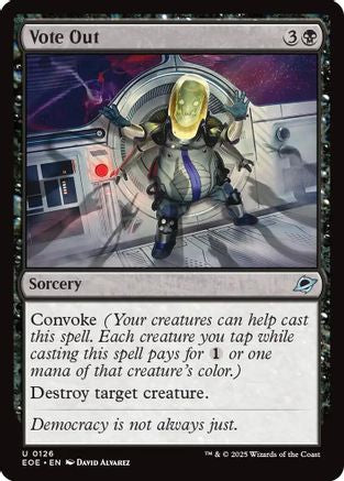 Vote Out (EOE-126) [Edge of Eternities] Foil