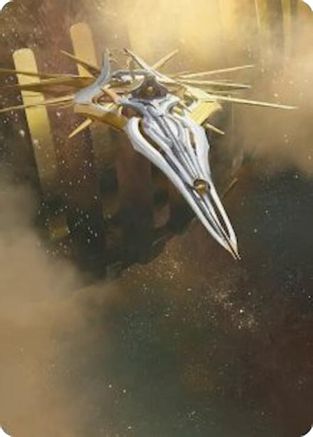 Dawnsire, Sunstar Dreadnought Art Card (AAEOE-027) [Art Series: Edge of Eternities]