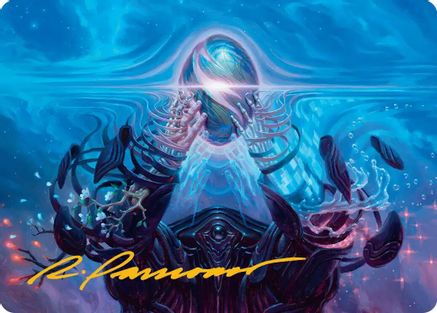 The Endstone Art Card (Gold-Stamped Signature) (AAEOE-028) [Art Series: Edge of Eternities]