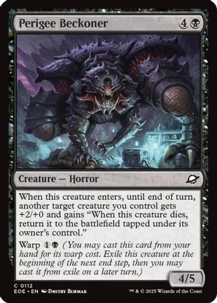 Perigee Beckoner (EOE-112) [Edge of Eternities] Foil